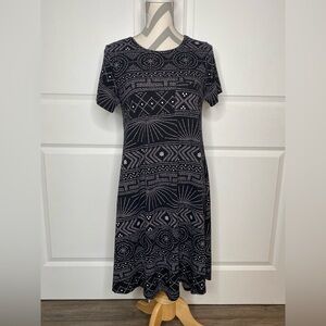 LuLaRoe XS Black & White Dress